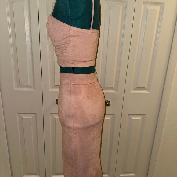 Windsor Blush Pink Two Piece Dress Set - Picture 2 of 7